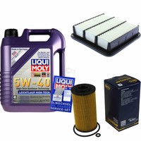 Inspektionskit Filter Liqui Moly ÖL 5L 5W-40 FüR KIA Cee'd SW ED 1.6 Crdi 115