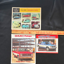 Chevrolet Gmc Truck Sales Brochure 65 80 85 Trucks 3 Brochures 1 Auction Nice Chevrolet Gmc Truck Sales Brochure 65 80 85 Trucks 3 Brochures 1 Auction Nice
