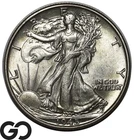 1945 Walking Liberty Half Dollar, Solid Gem BU++