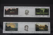 Soviet Union 6165-6168 MNH 2 Triple Strip #WV739