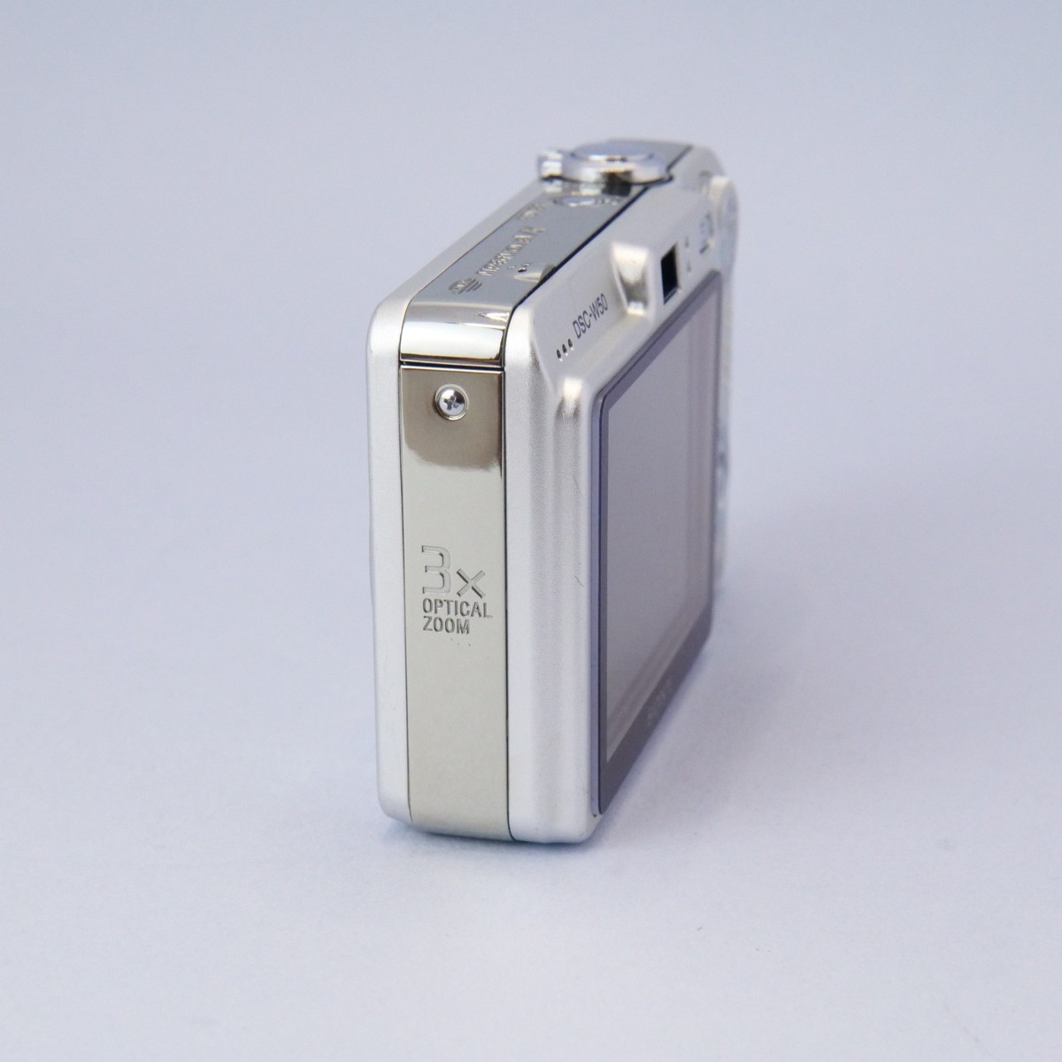Sony Cyber-shot DSC-W50 6.0MP Digital Camera - Silver for sale