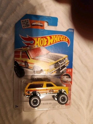 Hot Wheels Chevy Blazer 4x4 Hw Rescue 3/10 Loose Red