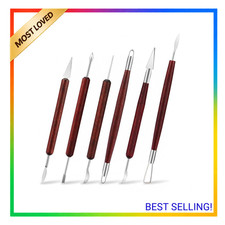 Clay Sculpting Tools Kit for Polymer Air Dry Pottery Ceramic Modeling