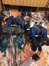 Playstation 2 Controller Lot Of 6 For Parts/R...