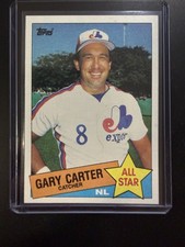 1985 Topps #719 - Gary Carter All Star - Montreal Expos