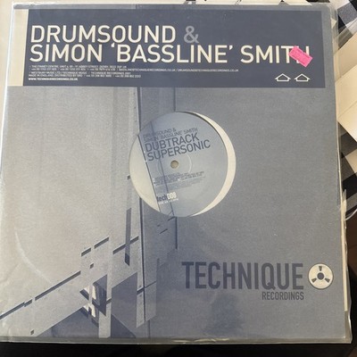 DRUMSOUND AND SIMON BASSLINE SMITH - Dub track Supersonic - 2001 2-track 12''