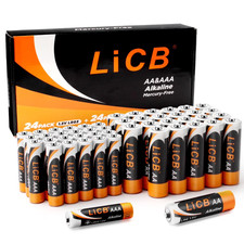 1.5V Alkaline AA  AAA Batteries 24 Double A 24 Triple A , 48-Count Value Pack