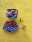 Vintage Barbie Pak Knit Shorts Top & Shoes!