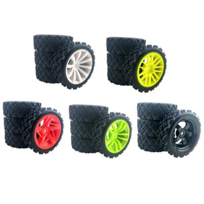 4 Stück 12 mm Sechskant RC Räder Reifen Upgrade für WLTOYS 144001 Fahrzeuge Zubehör