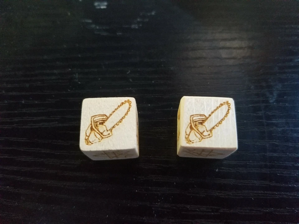 Evil Dead 2 Board Game Dice Made From Movie Cabin - Image 4 of 4