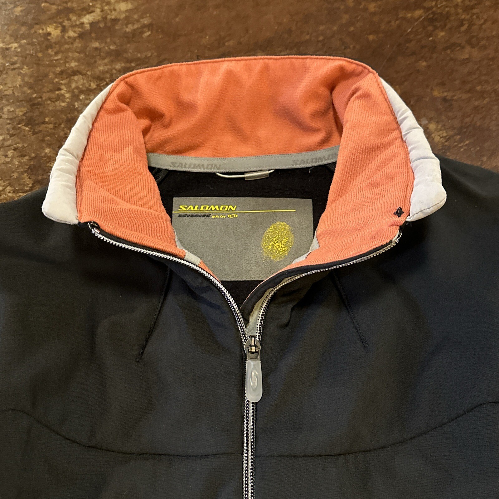 Salomon Donna Advanced Skin Cordura WB 400 Softshell Giacca Small Nera BELLA!