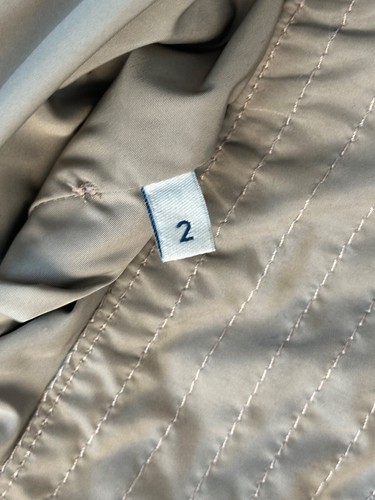 Moncler Men’s “Ermite” Windbreaker Jacket Nylon Beige Size 2/M - Picture 17 of 22