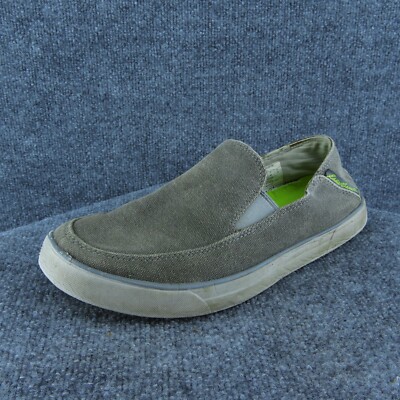 Eddie Bauer Men’s Size 10 Casual Americana Slip-On Shoes in Light Gray Flag Eddie Bauer Men main image 2