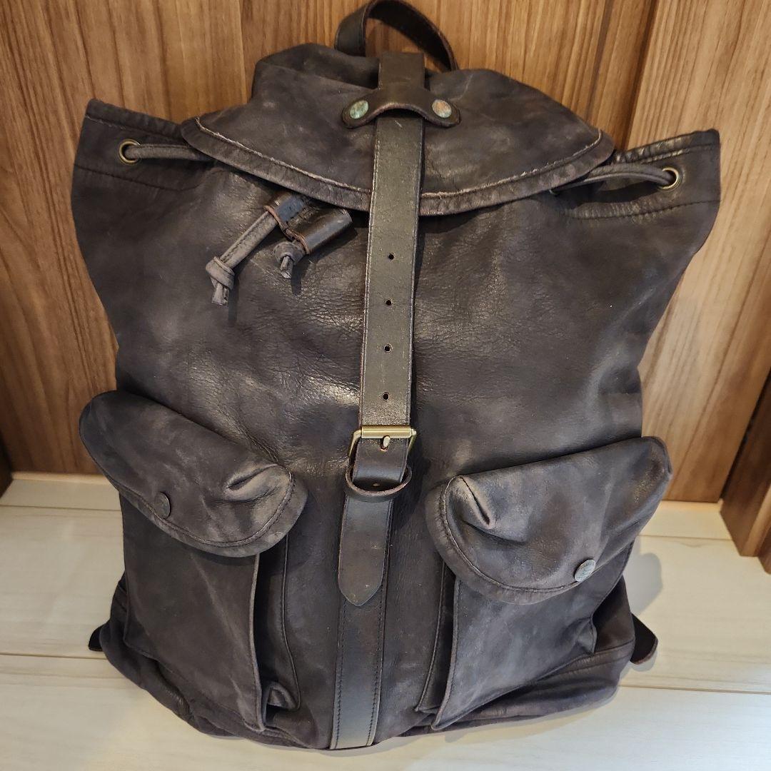 RRL DOUBLE RL Ralph Lauren Leather Rucksack Backpack #tk | eBay RRL DOUBLE RL Ralph Lauren Leather Rucksack Backpack #tk | eBay