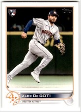 2022 Topps Update Alex De Goti Rookie #US29 Houston Astros