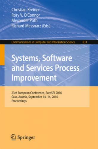 Thumbnail - Systems, Software And Services Process Improvement 23rd European