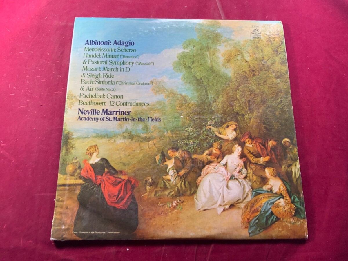 U4-63 ALBINONI: ADAGIO NEVILLE MARRINER Academy Of St Martin