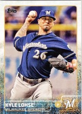 2015 Topps #410 Kyle Lohse Milwaukee Brewers