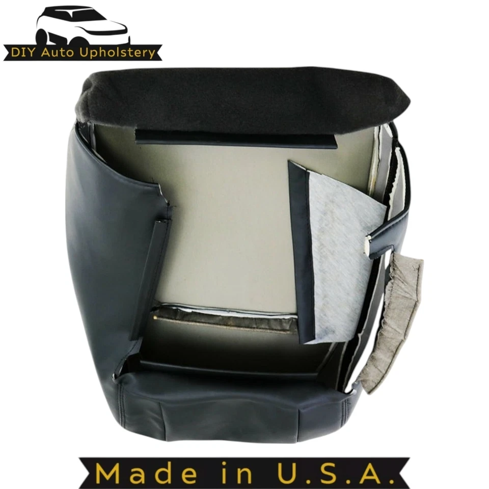 Cubierta de asiento de repuesto de cuero negra para Acura TL 1999-2003 Foto 2 de 4