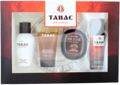 Tabac Original By Maurer & Wirtz For Men Set:ASL 1.7 +SG1.7 +Soap1.7 +Deo Spr1.1