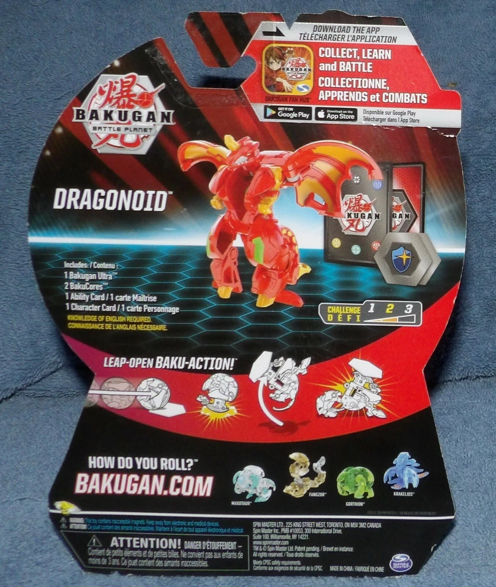 Kostumer snesevis dejligt at møde dig BAKUGAN BATTLE BRAWLERS BATTLE PLANET BAKUGAN ULTRA DRAGONOID | eBay