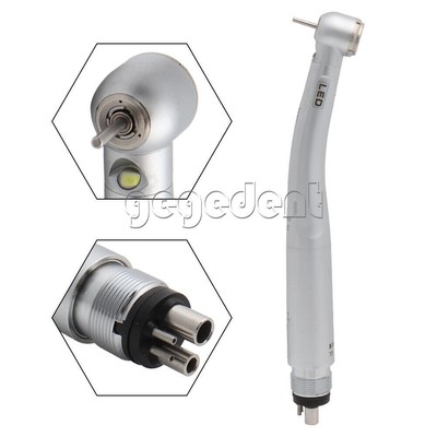 2x Sirona T3 Racer Dental High Speed Handpiece LED Fiber Optic