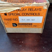 NOS Diversified Electronics SLA-440-ALER Phase Monitor Free Shipping USA