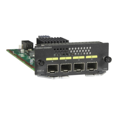 HUAWEI ES5D21X04S01 NETZWERK SWITCH MODUL 4 10 GIG SFP+ INTERFACE CARD