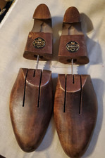 Pair of Walk-Over Branded Wooden Shoe Stretchers
