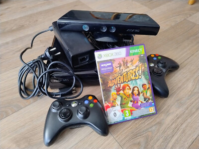 Xbox 360 Model 1439 , 2 Controller, 1 Kinect Sensor und 1 Spiele USK 0