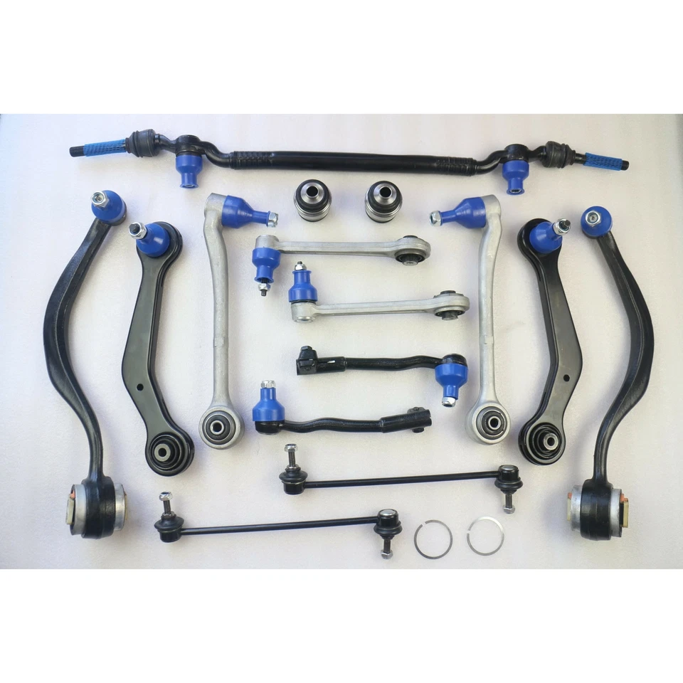 KITS DE SUSPENSÃO DE BRAÇO DE DIREÇÃO TRASEIRO DIANTEIRO 15 peças adequados para BMW E38 740i 740iL 750iL - Imagem 2 de 4