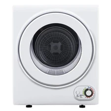 SIMZLIFE Clothes Dryer Vented Portable Stainless Steel Compact Drys Up To 10lbs