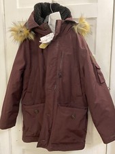 JCrew Men  s Nordic Parka - Dark Wine Red Medium Primaloft Jacket