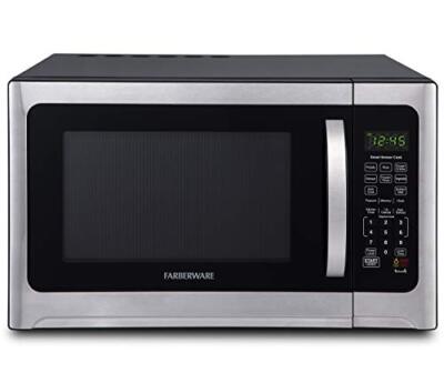 Farberware Countertop Microwave 1100 Watts, 1.2 cu ft - Smart Sensor Microwave O