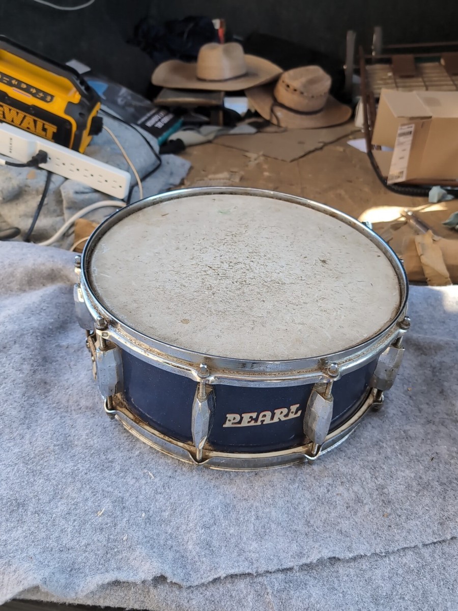 PEARL ヴィンテージスネア 12” Vintage Pearl Snare Drum Blue Sparkle | eBay