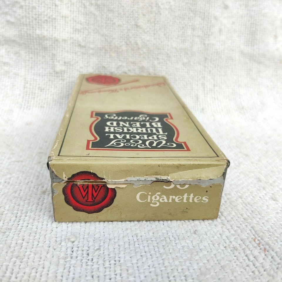 1920sVintage Woodward Thompson W J Special Turkish Blend Cigarette Tin Box CG346 - Image 4 of 4