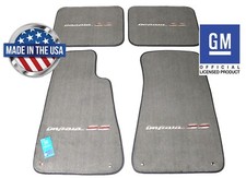 New Gray 4-pc Premium Impala Ss Logo Floor Mat Set Fits 1994-1996 Chevy Grey New Gray 4-pc Premium Impala Ss Logo Floor Mat Set Fits 1994-1996 Chevy Grey