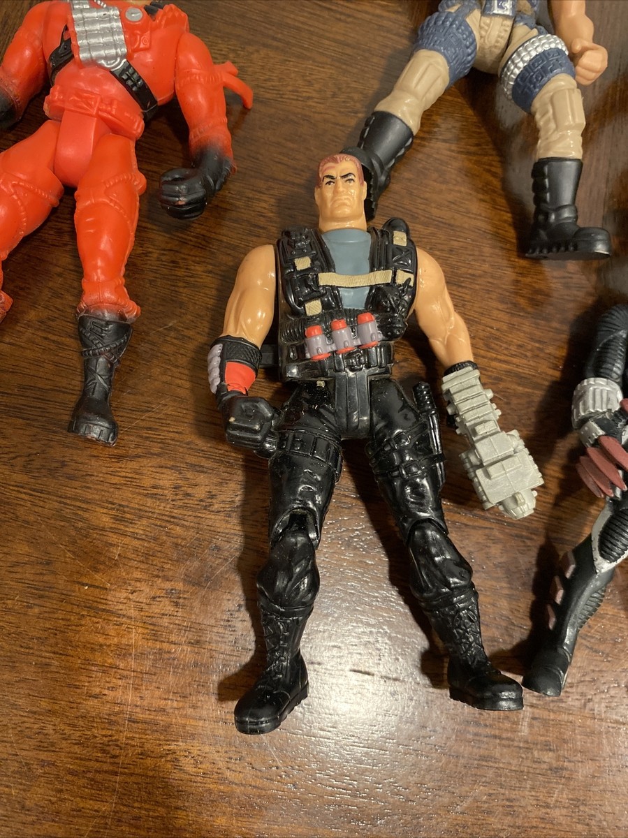 Lot of 6 Gi Joe Extreme by Hasbro 1990s Vintage Action