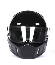 CRG Motorcycle Full Face Fiberglass Helmet DOT APPROVED (Extra Large Available)