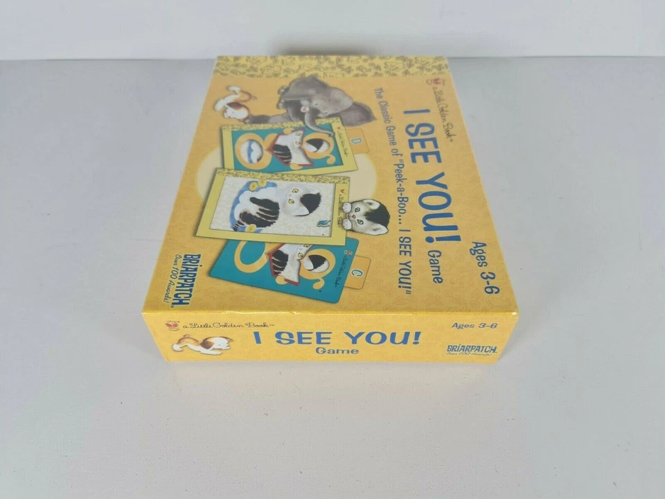 New - 2004 A Little Golden Book I See You! Card Game Peek-a-Boo... I See You! - Image 4 of 4