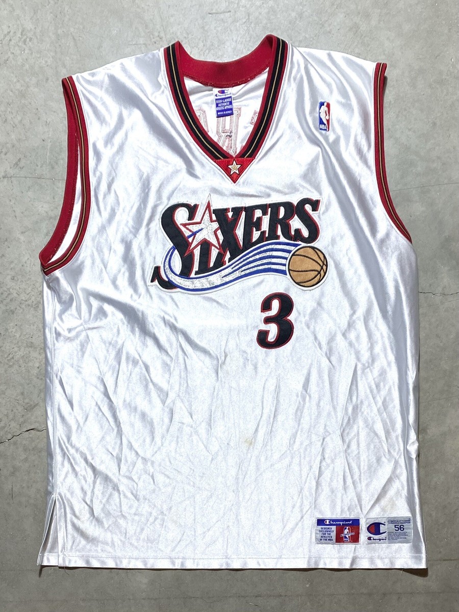 Vintage Authentic Champion NBA Philadelphia 76ers Allen Iverson