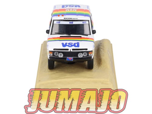 DKR6 1/43 Norev M6 Paris/Dakar : RANGE ROVER Vogue R.Metge WINNER 1981 #212 - Imagen 8 de 9