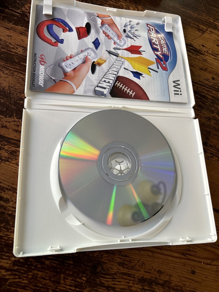 Nintendo Wii Game Lot of 3 Big League Sports Game Party 2 Outdoor