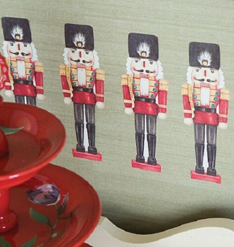 CHRISTMAS NUTCRACKER wall stickers 25 decals holiday party decor Wallies