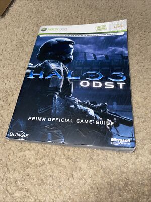 HALO 3 ODST Prima Official Game Strategy Guide Book Xbox 360 