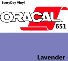 12"x5' - Lavender - Oracal 651-shiny Adhesive Vinyl - Craft Hobby Sign Cutters
