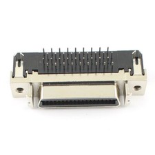 1Pcs SCSI Female 36 Pin MDR CN Type Right Angle 90 Degree DIP Connector Adapter
