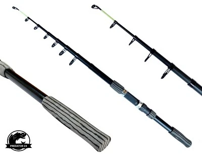 MIRACLE FISH Miracle TELE TRAVEL Posenrute Spinnrute Teleskoprute Reiserute Karpfen Bis 80g