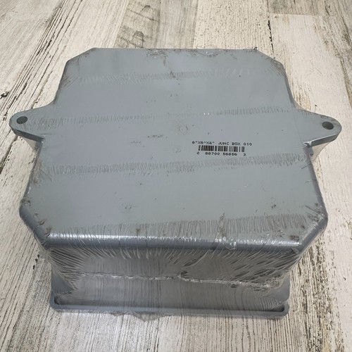 Nuovo Cantex 5133710 Scatola di Giunzione Elettrica PVC Plastica Resistente alle Intemperie 6" x 6" x 4" - Foto 3 di 10