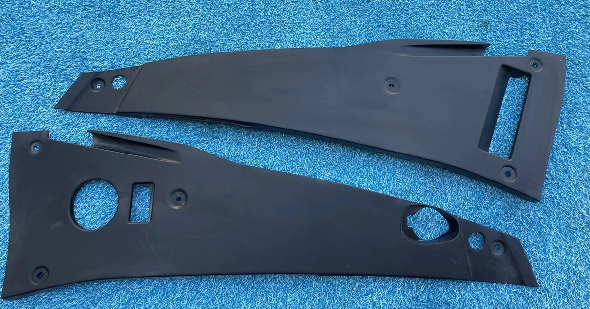 2007-2012 LEXUS LS460 FRONT ENGINE BAY TRIM COVER SIDE PANEL SET OEM 2 PIECES